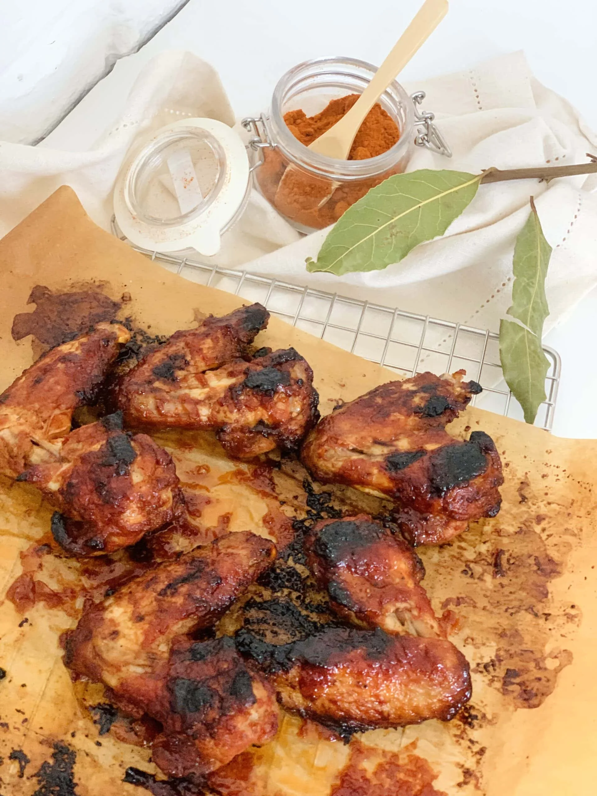 Ailes de poulet sauce barbecue