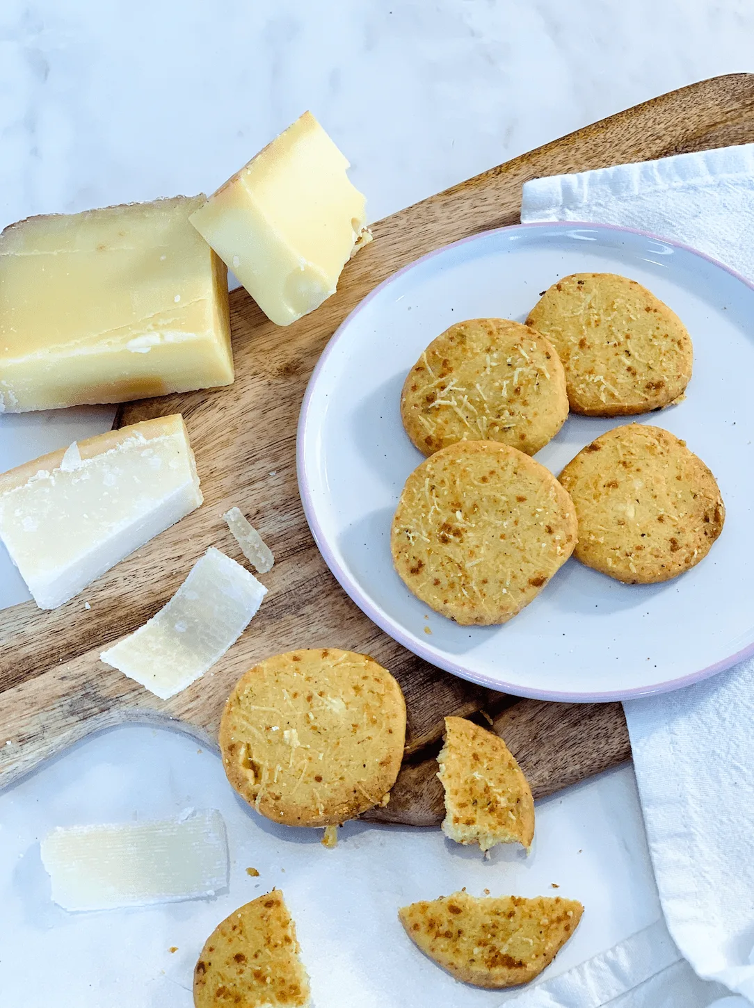 Sablés aux restes de Fromage
