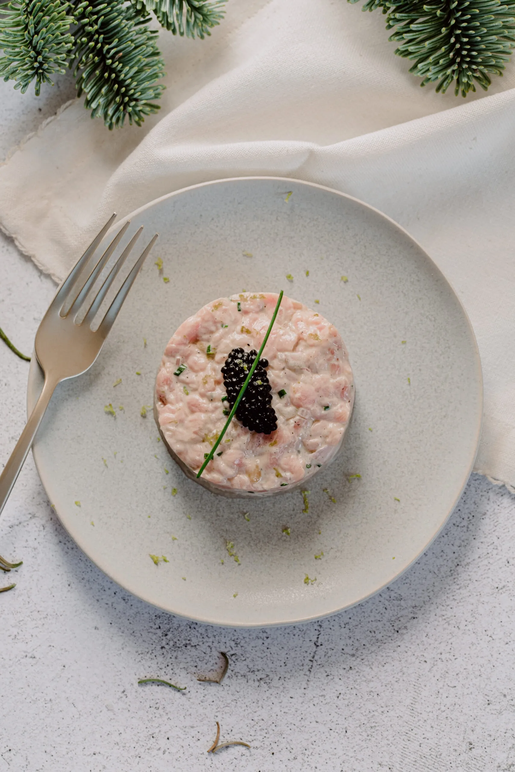 Tartare de veau iodé