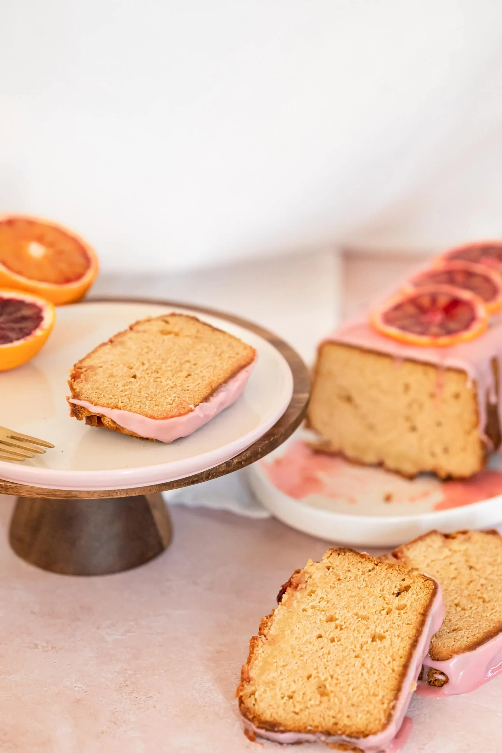 Cake à l’orange sanguine