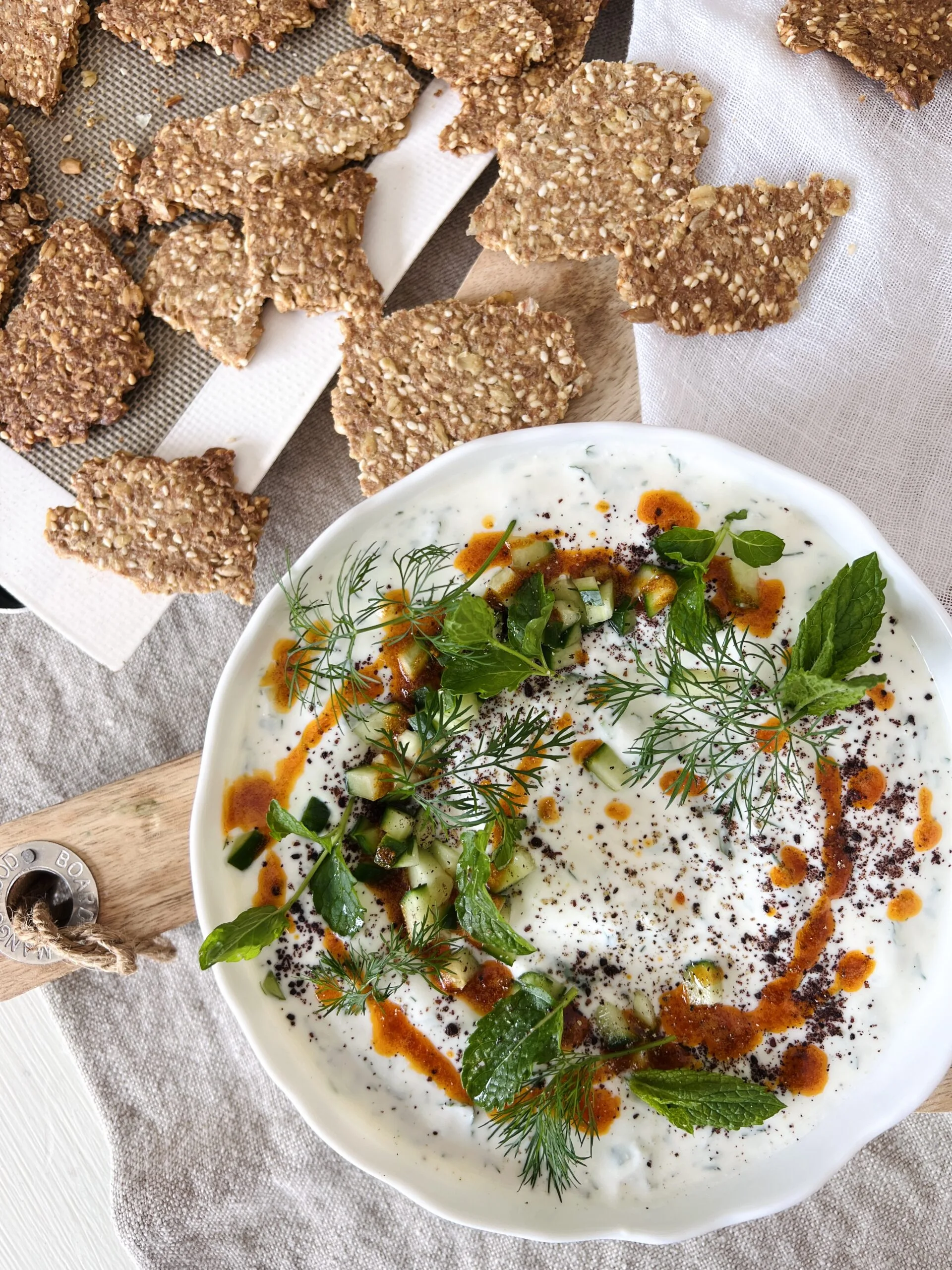 Crackers maison