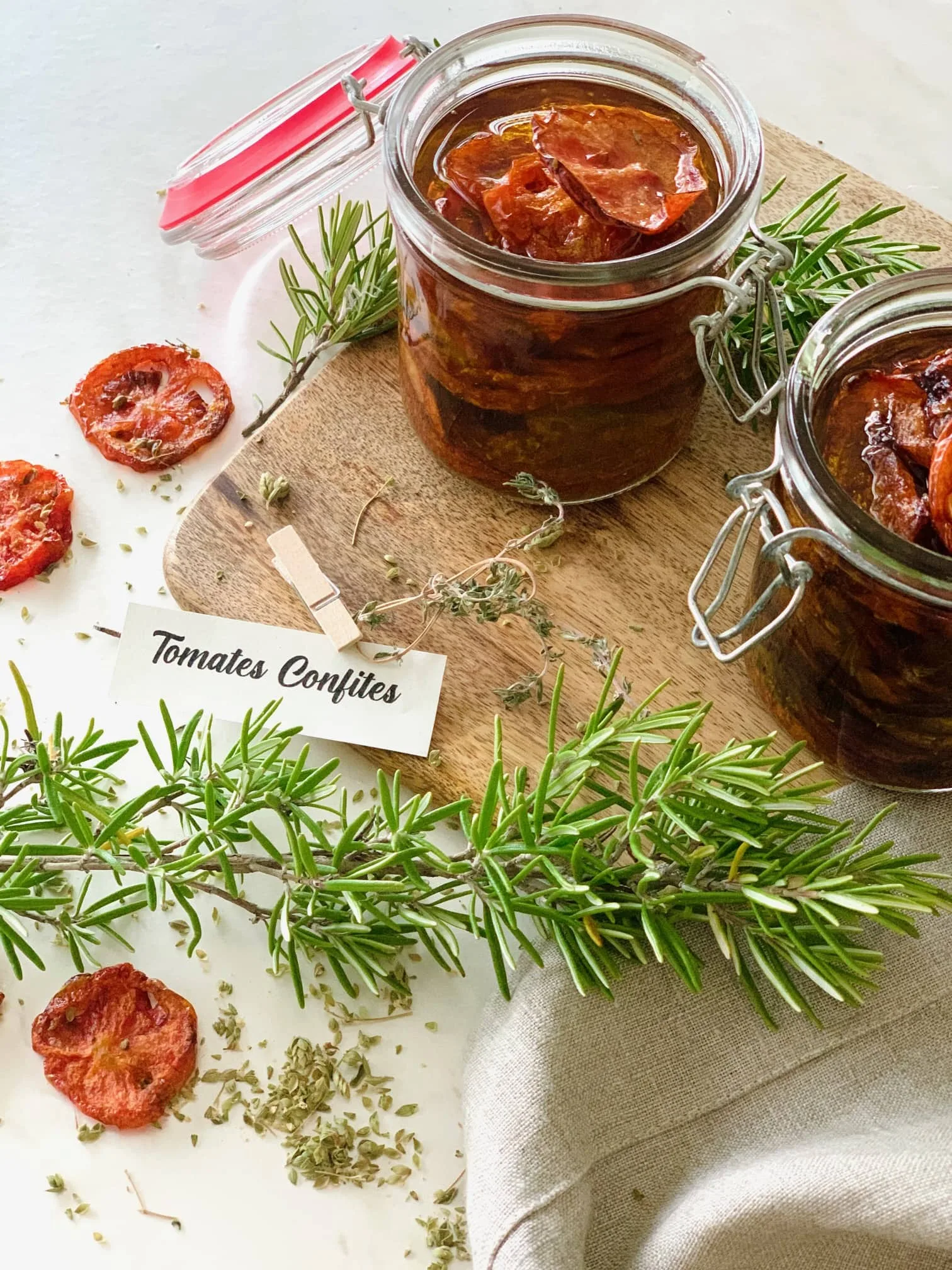 Les tomates confites
