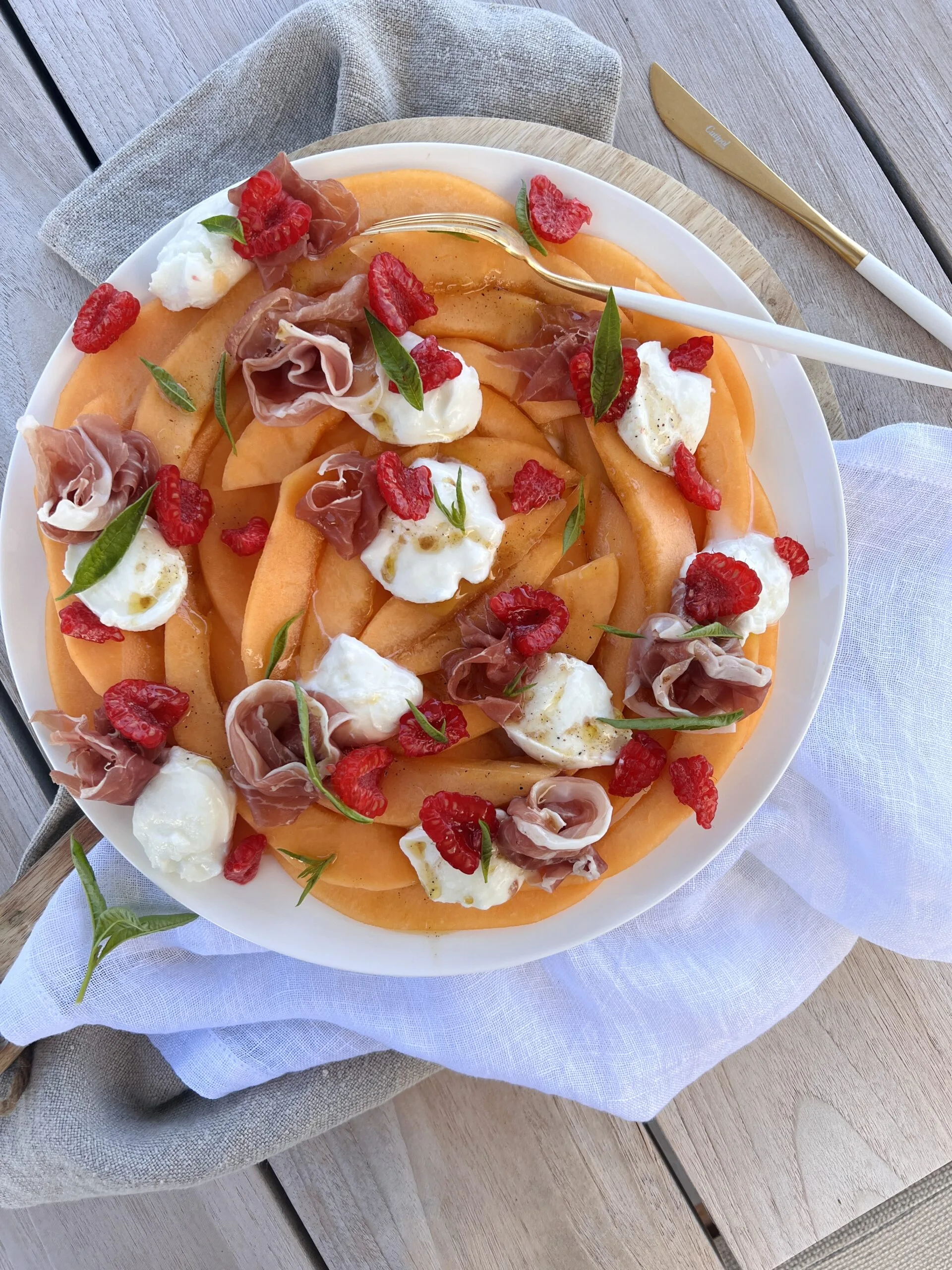 Melon & jambon de parme