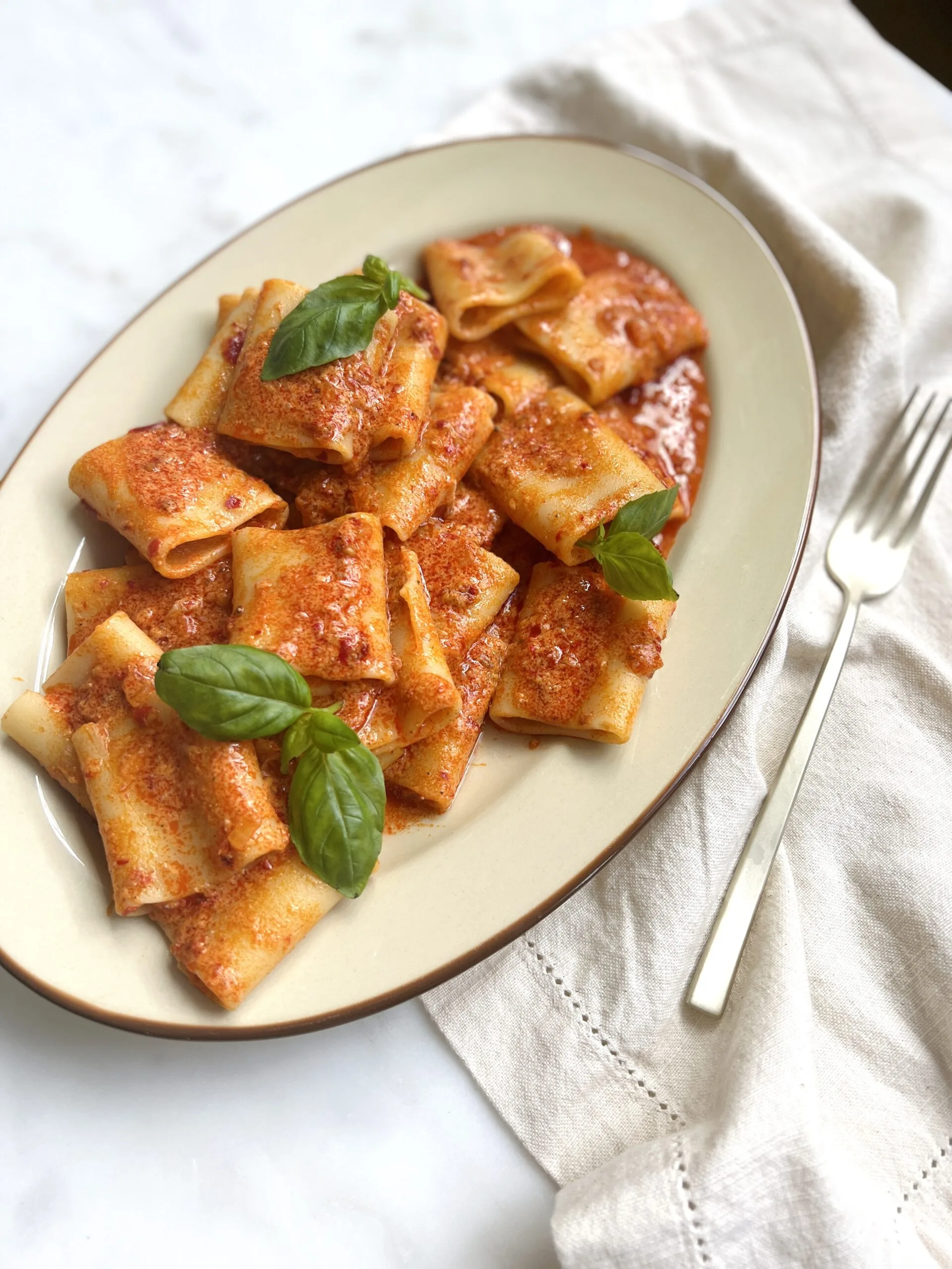Paccheri ‘Nduja