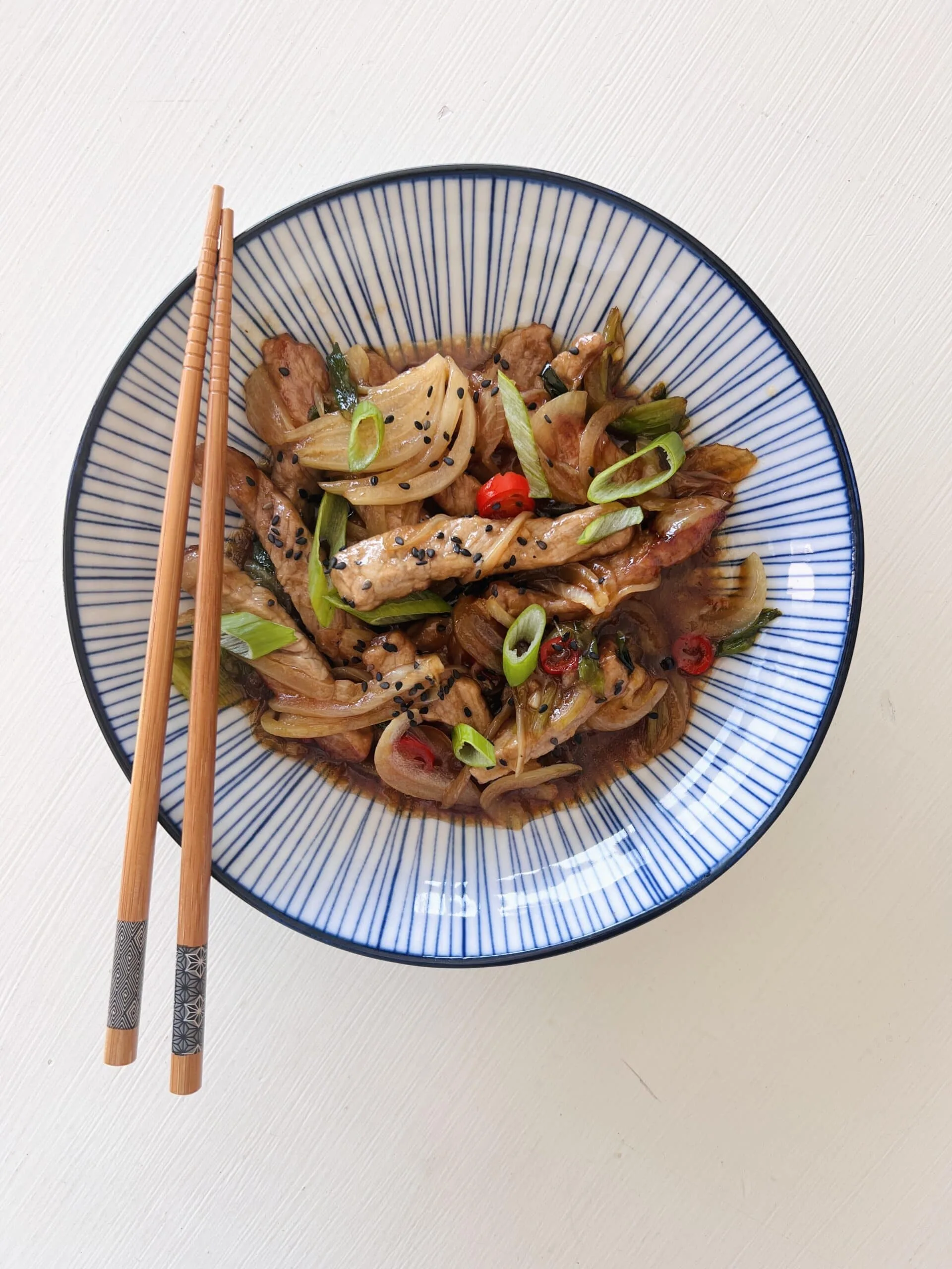 Boeuf aux oignons