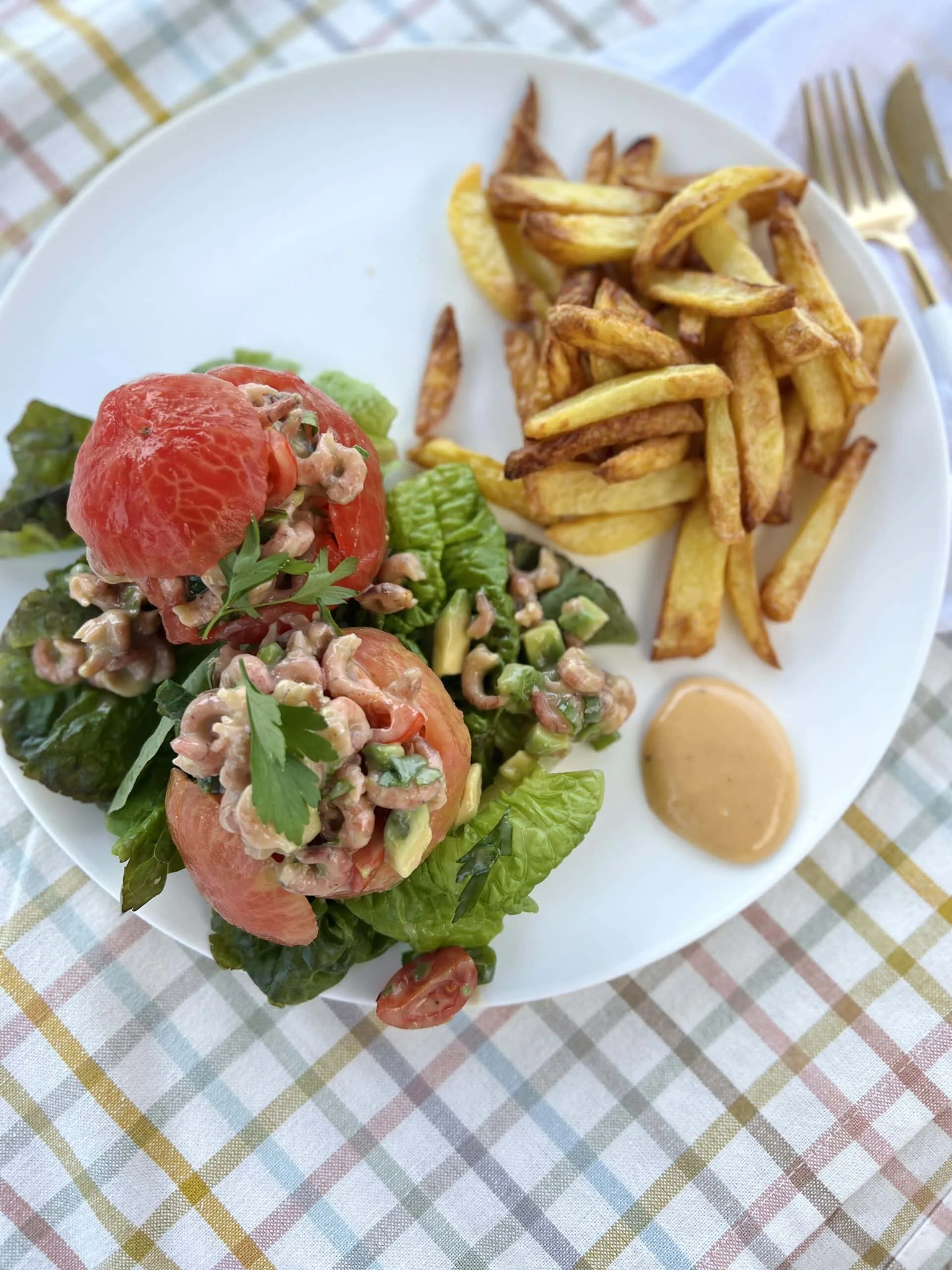Tomates crevettes