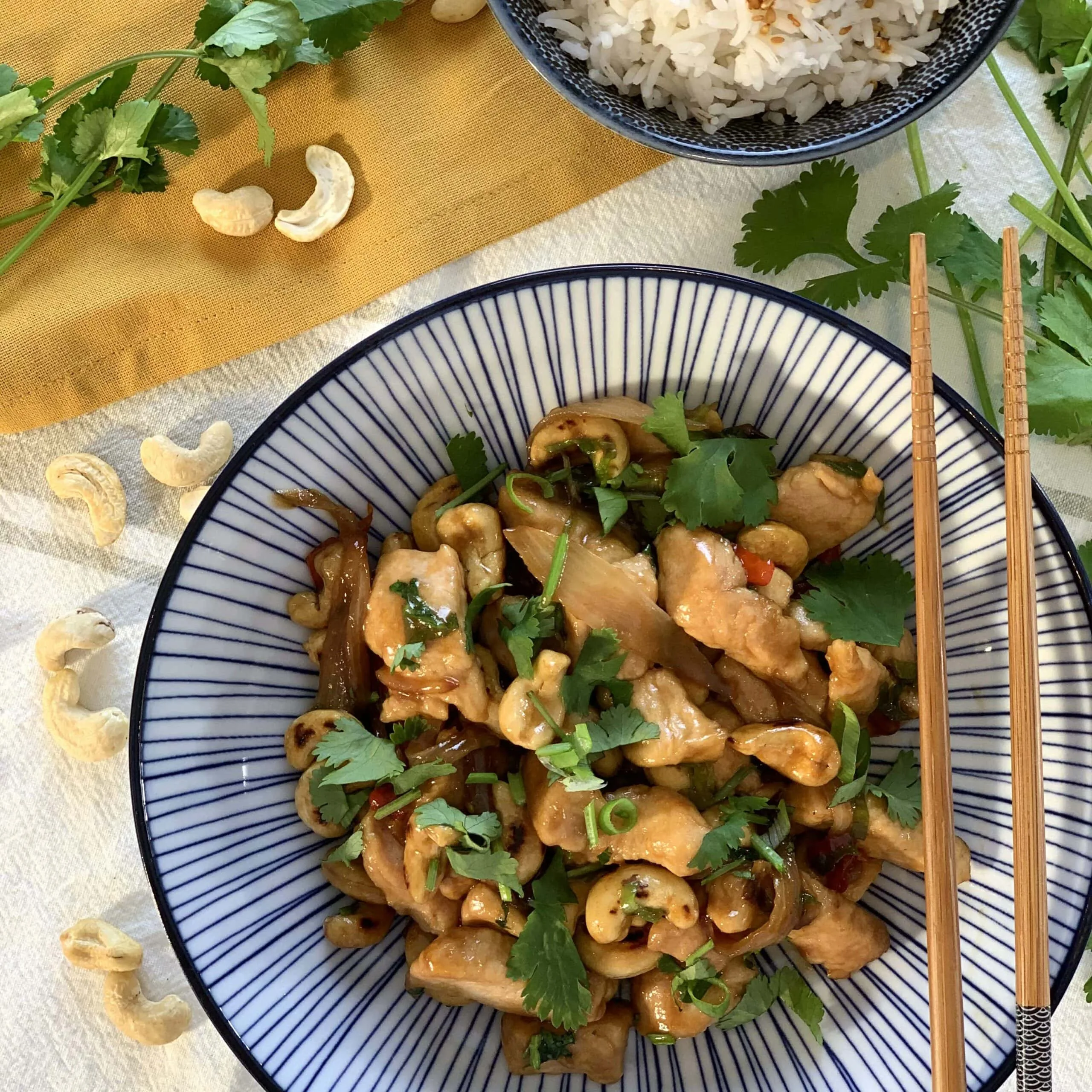 Poulet aux noix de cajou