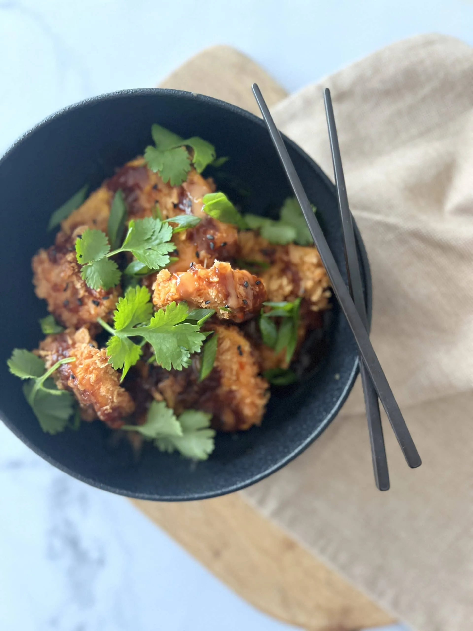 Butternut et patates douces façon katsu