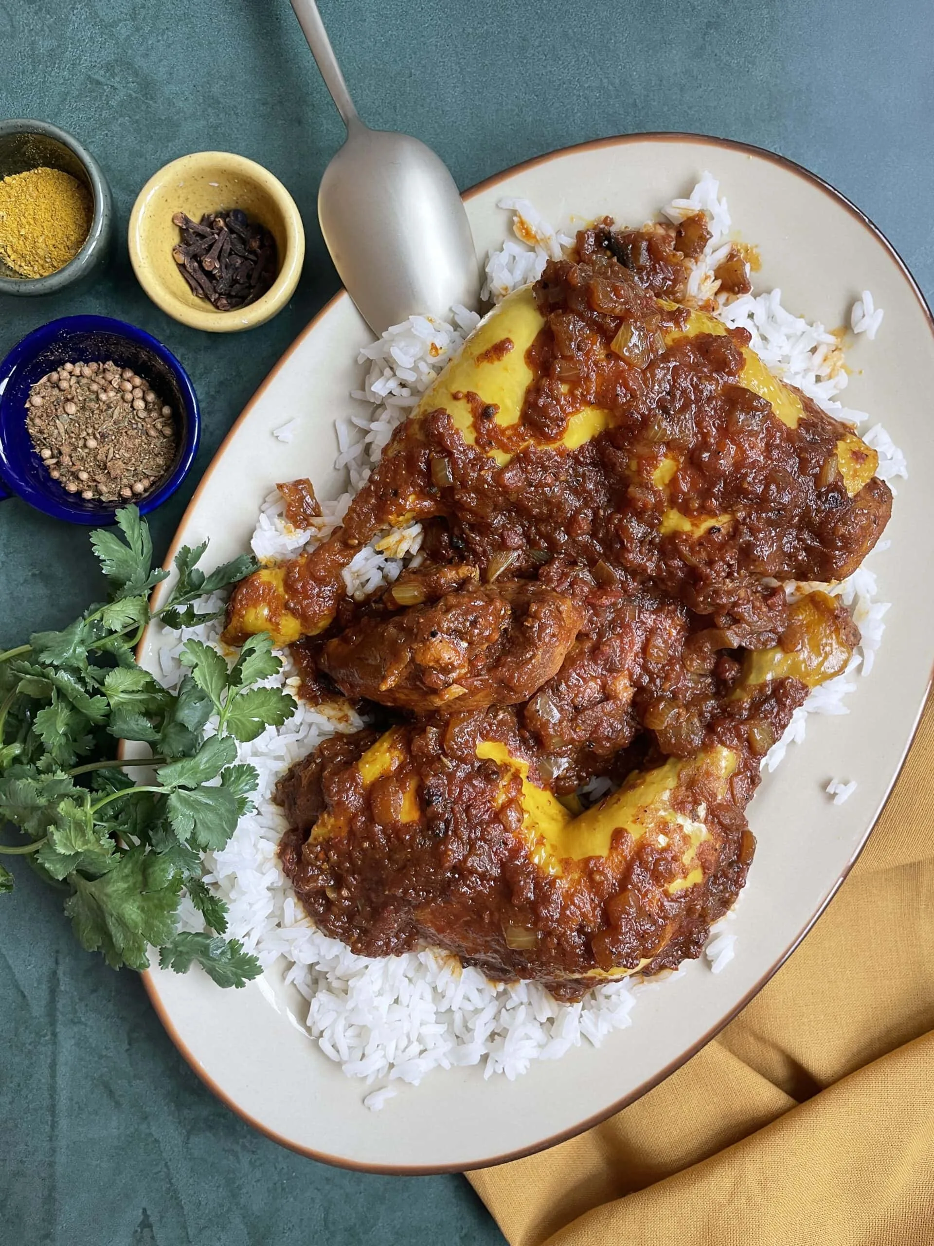 Curry volaille à l’indienne