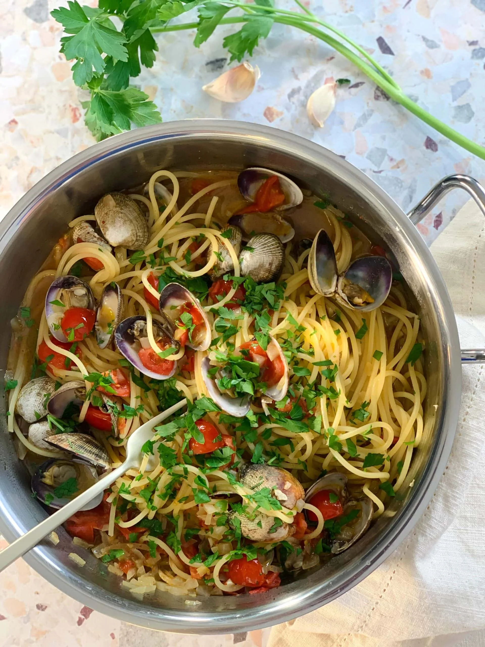 Spaghetti vongole