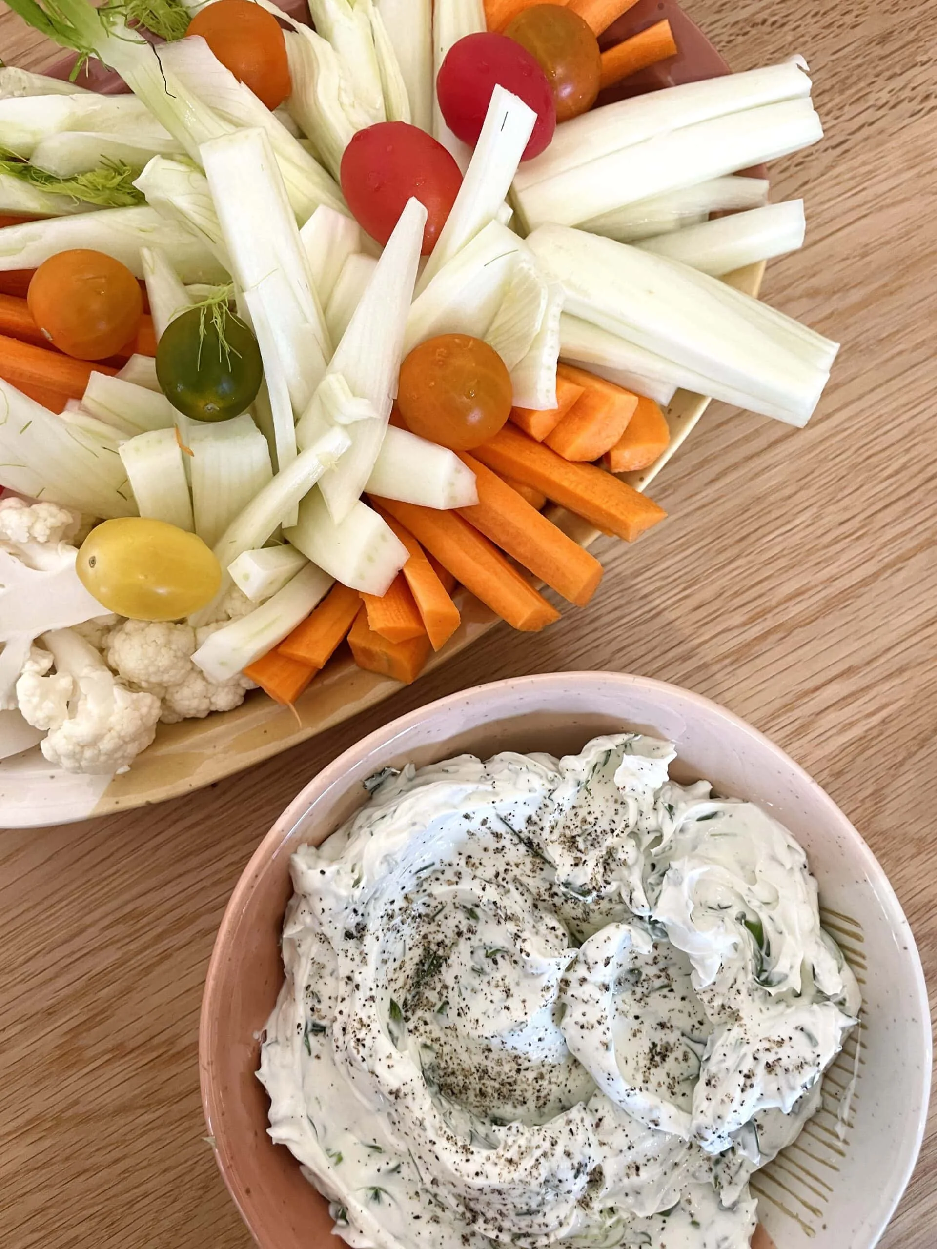 Sauce au fromage frais et aux herbes
