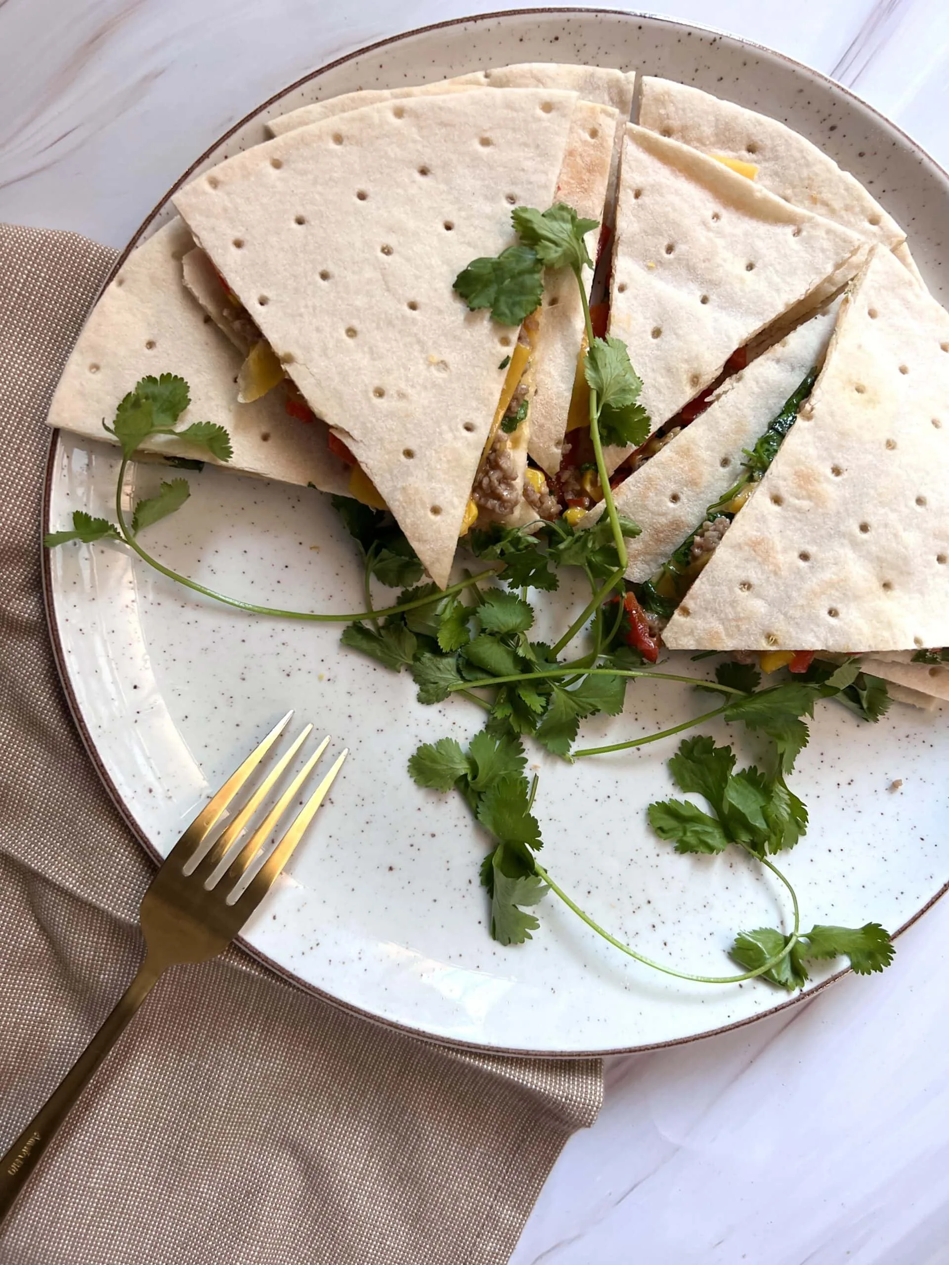 Quesadillas au boeuf