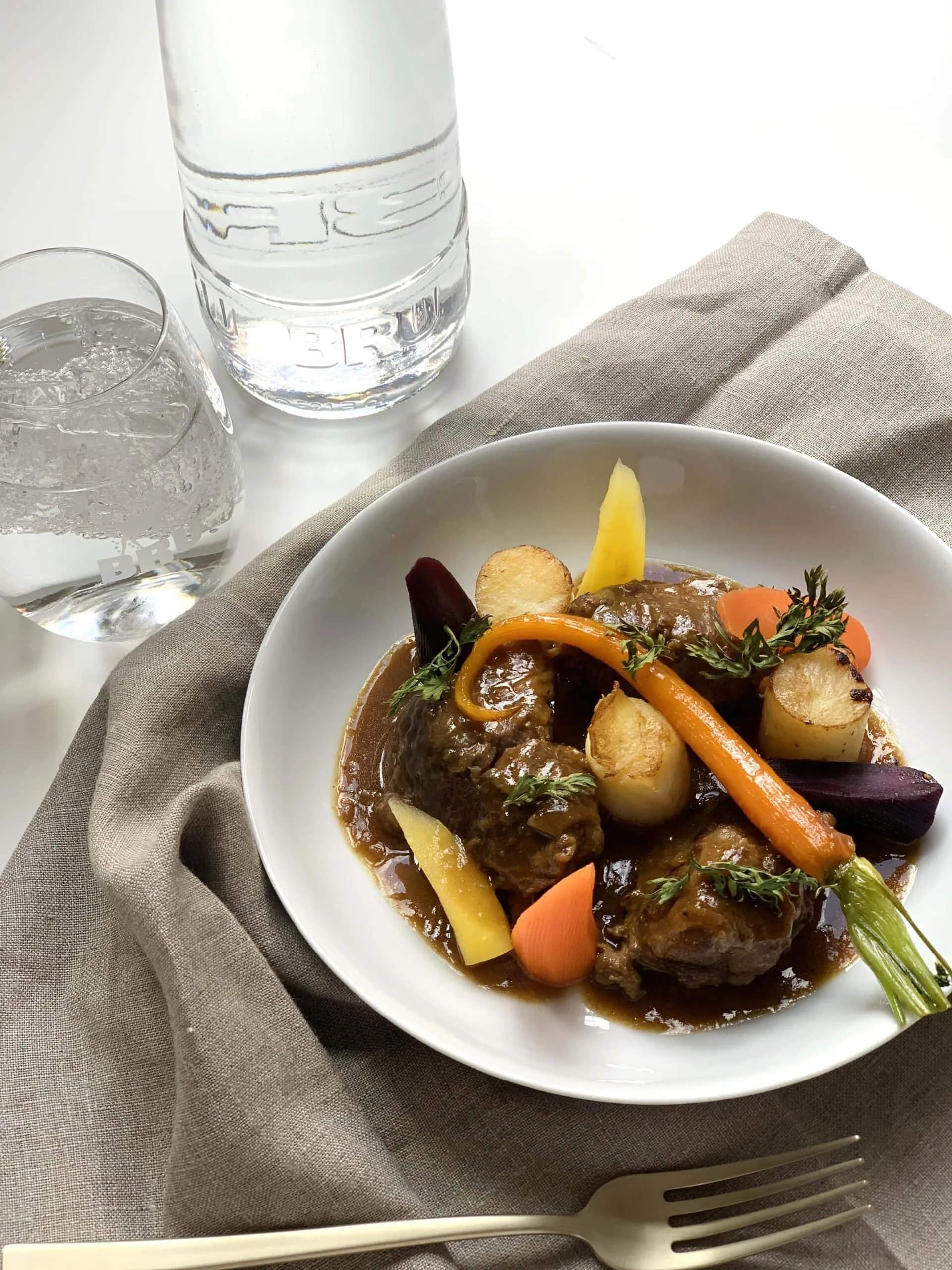 Carbonnade à la joue de porc