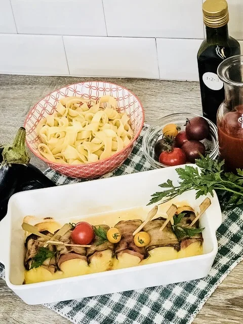 Involtini d’aubergines