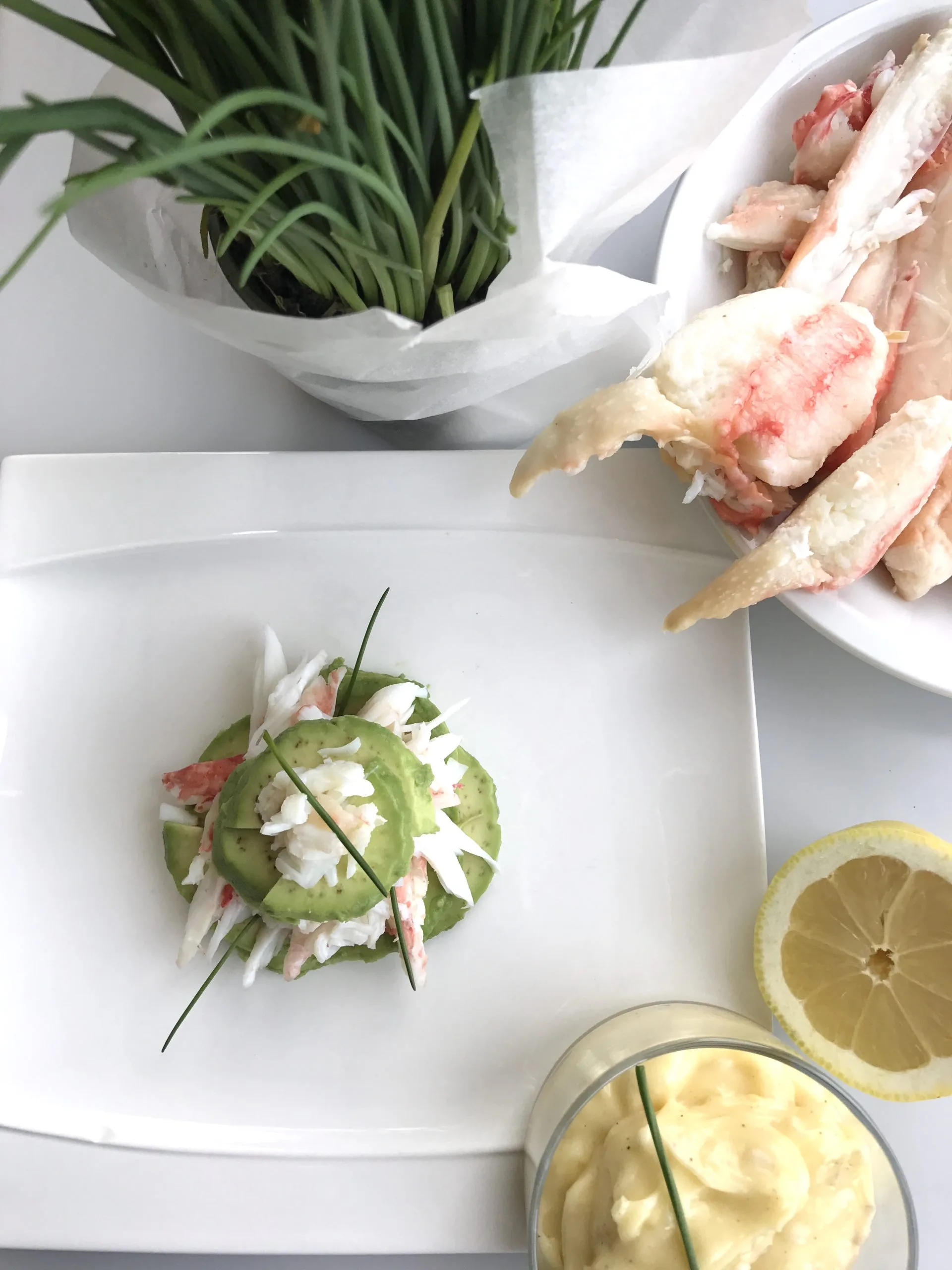 King crabe Petrossian & avocat