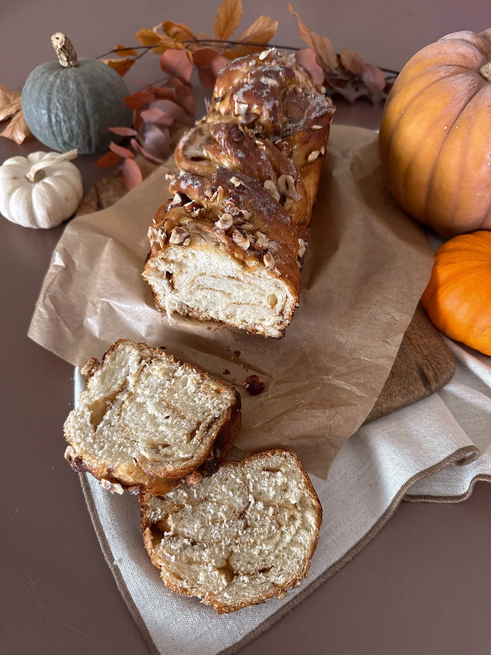 Pumpkin babka