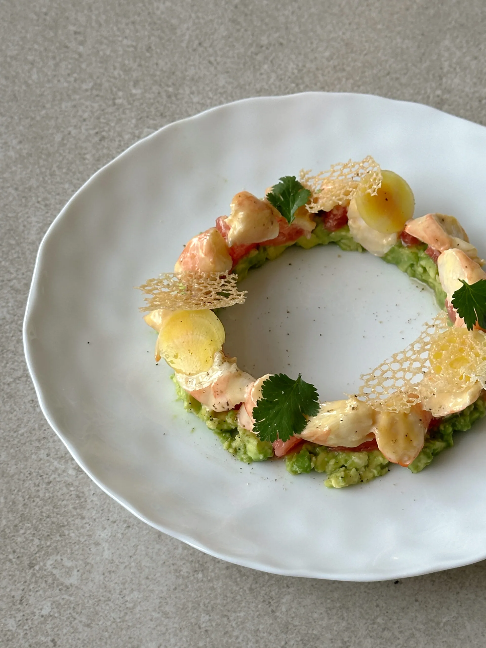 Avocat aux crevettes