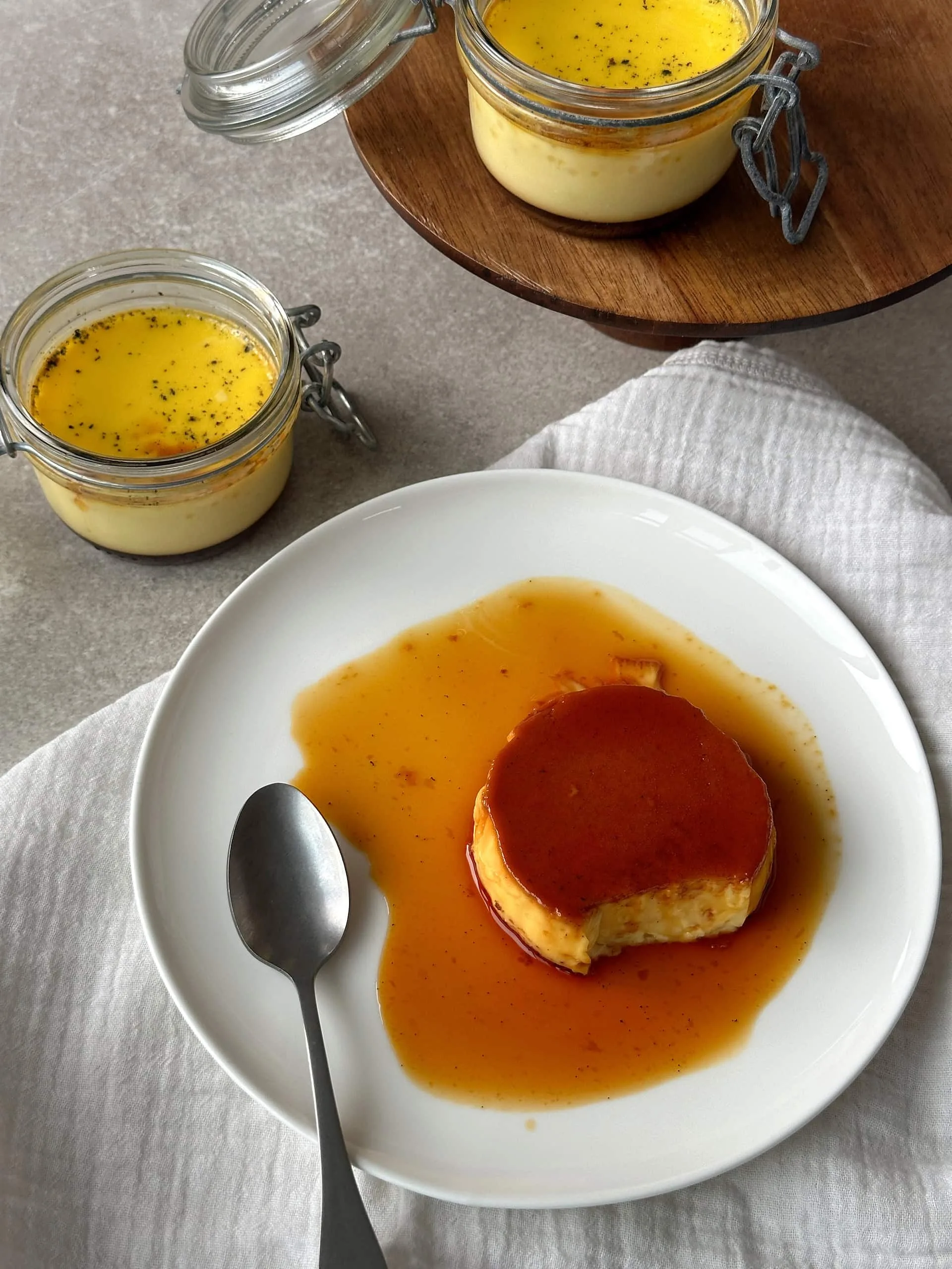 Flan caramel de ma grand-mère