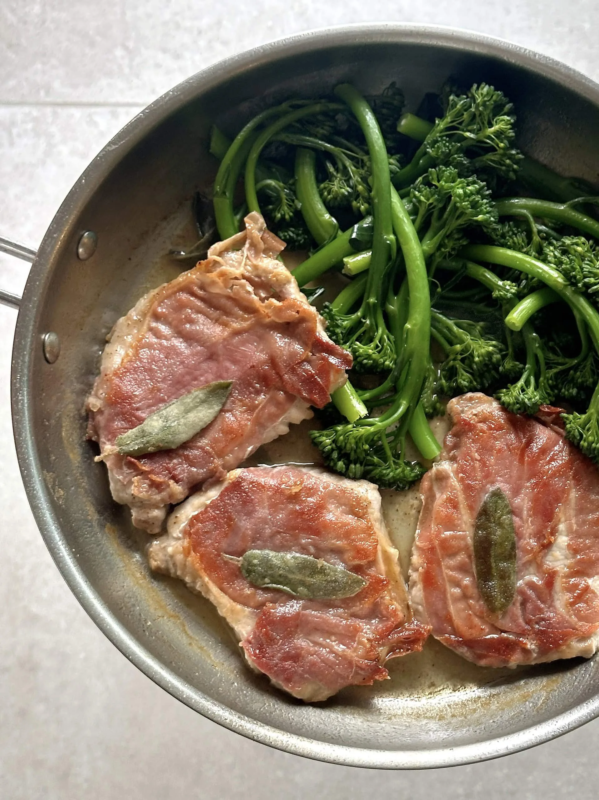 Saltimbocca de porc