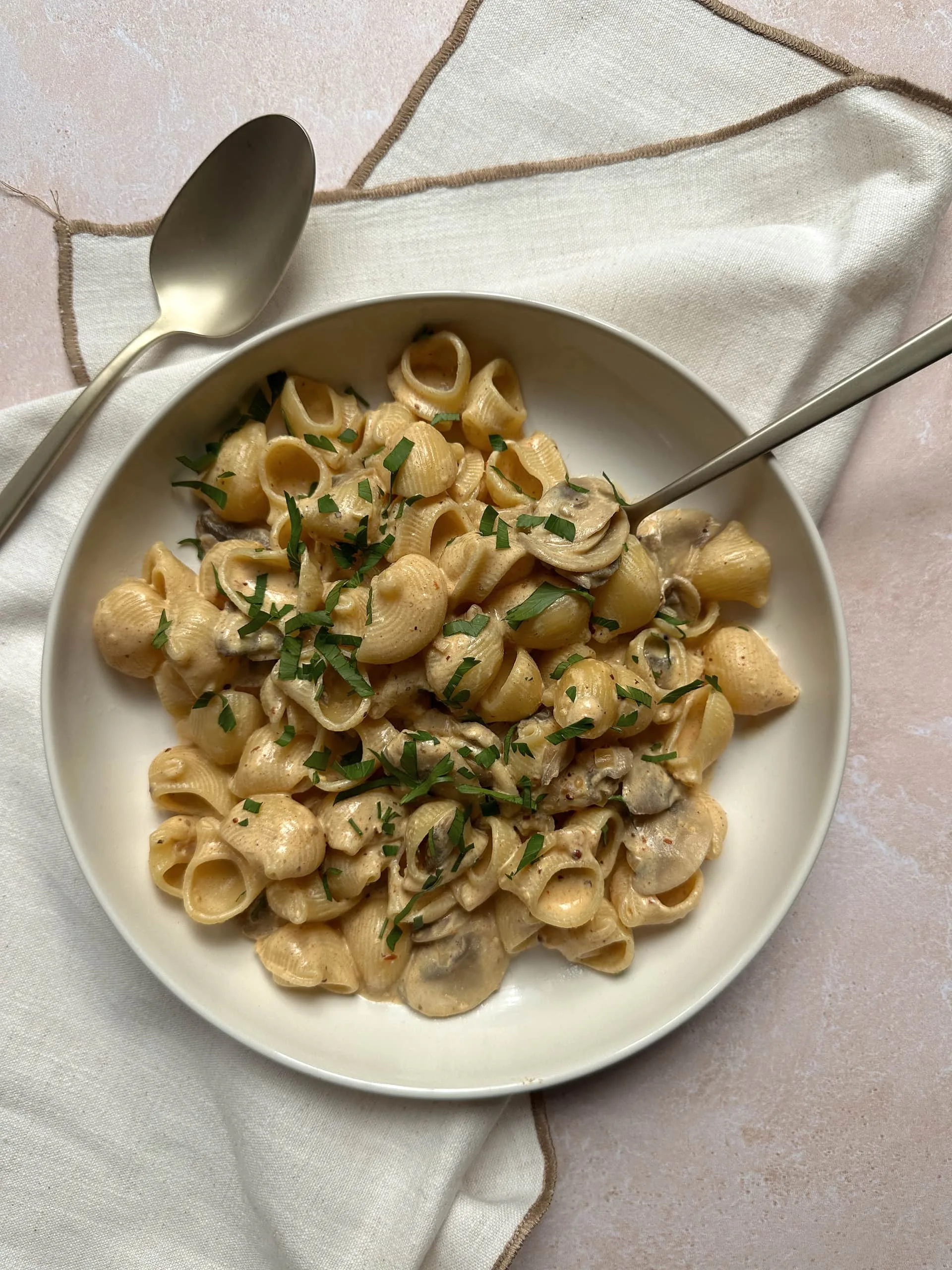 Coquillettes façon Stroganoff