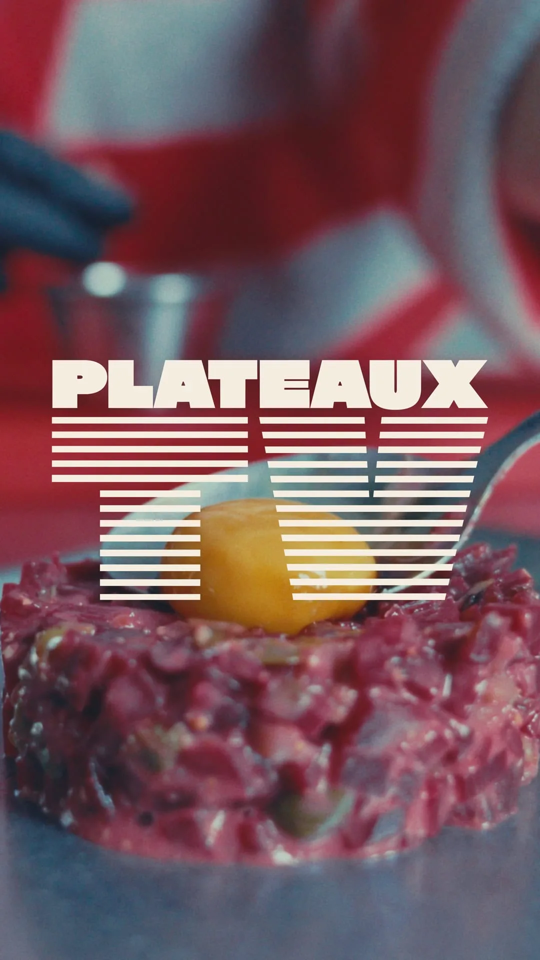 Tartare de betterave et oeuf confit