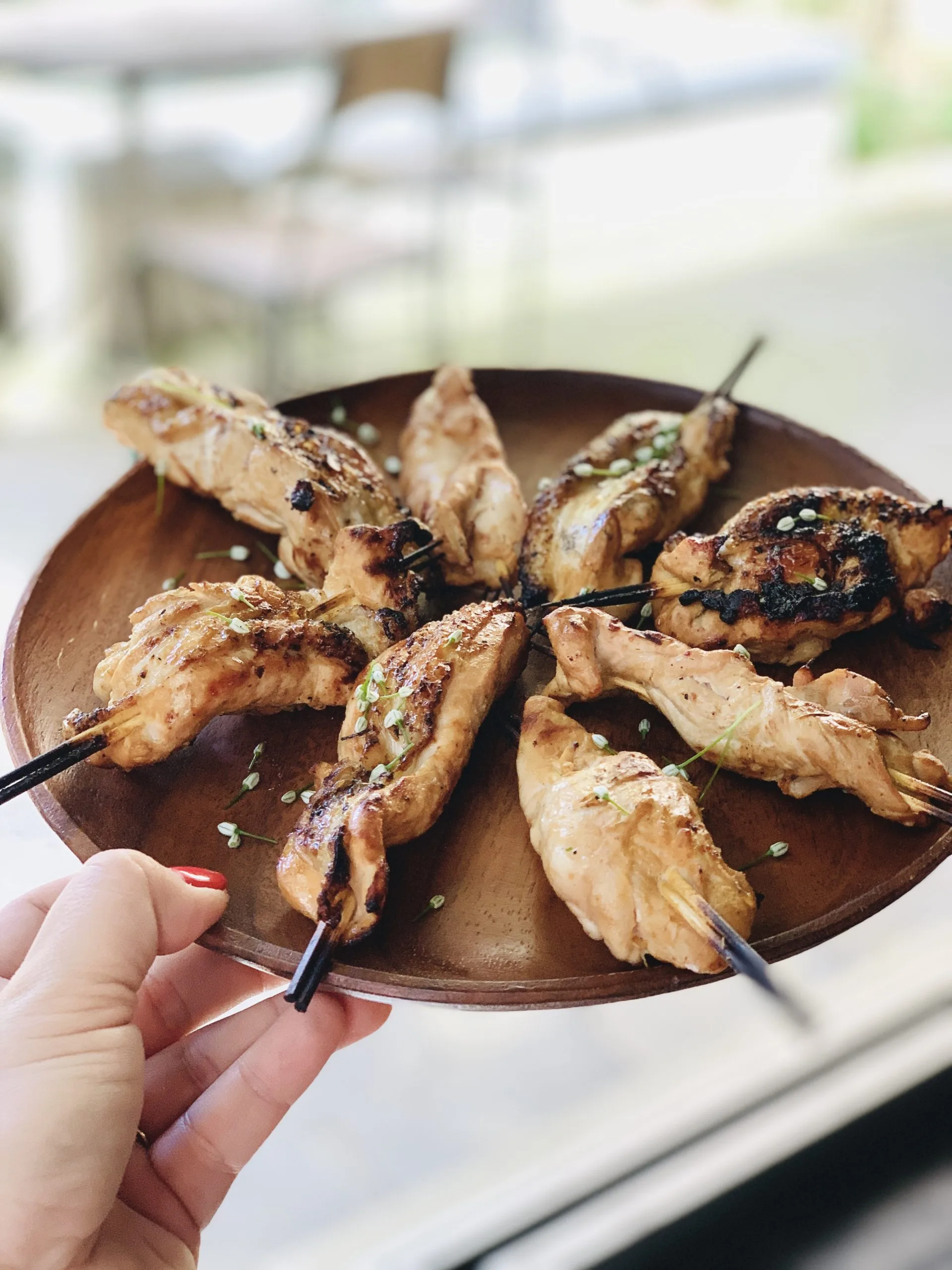 Brochettes de poulet Label Rouge marinées