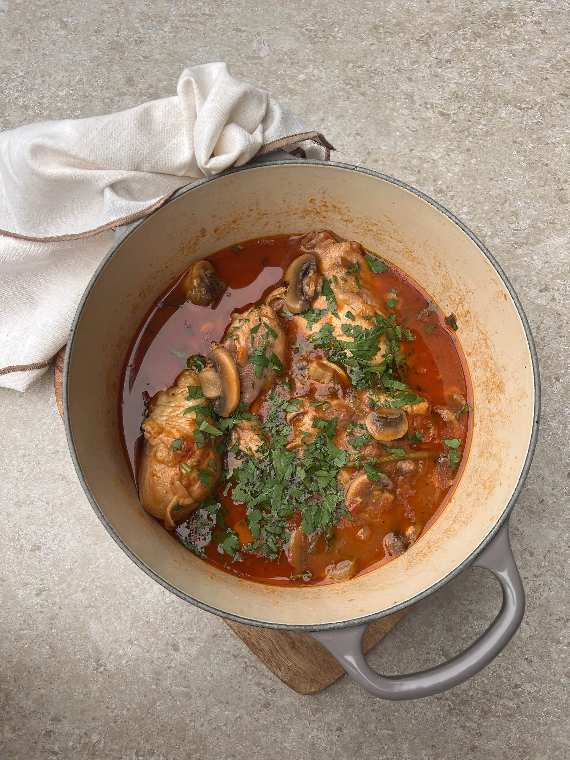 Poulet Marengo