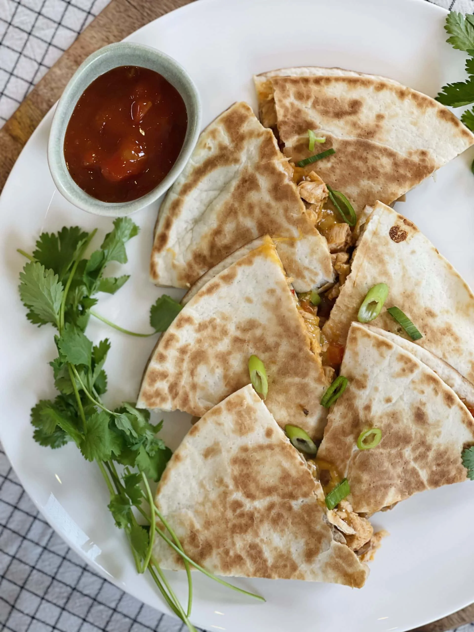 Quesadillas au poulet