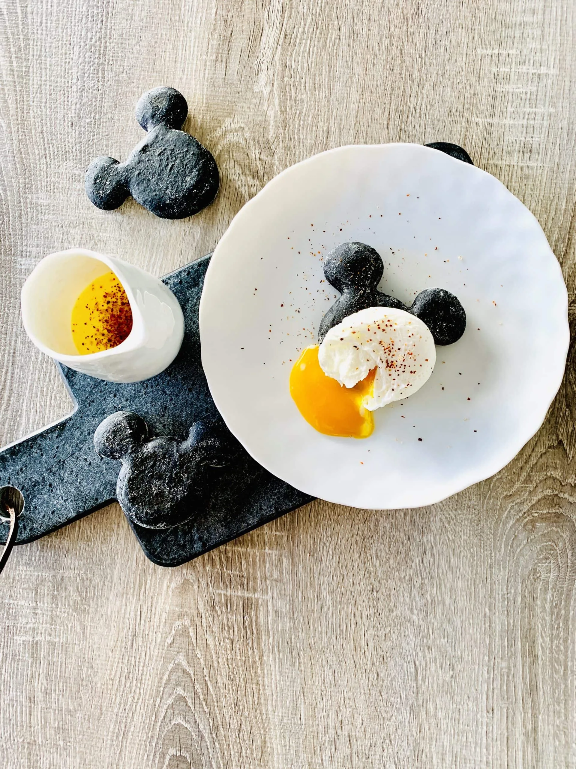 Disney muffins et oeufs pochés façon Star Wars