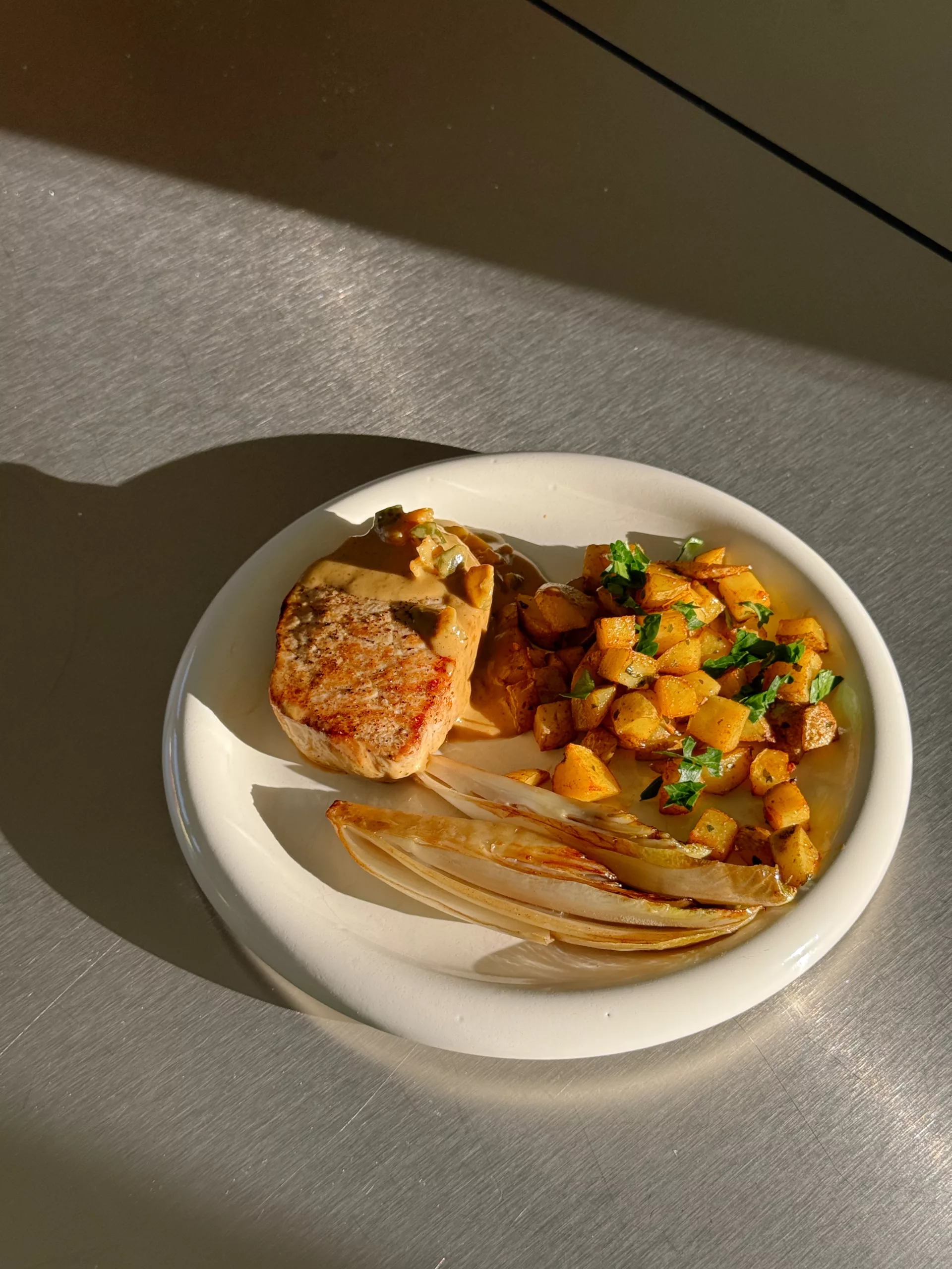 Mignonettes de porc sauce Blackwell