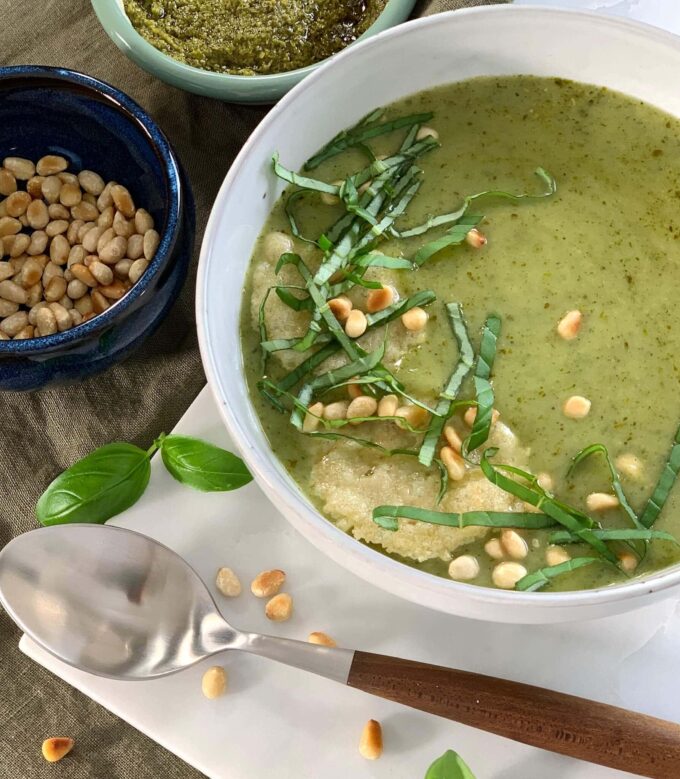 soupe courgettes