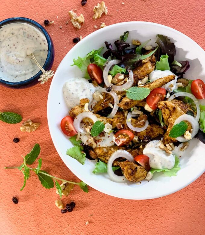 salade poulet yaourt