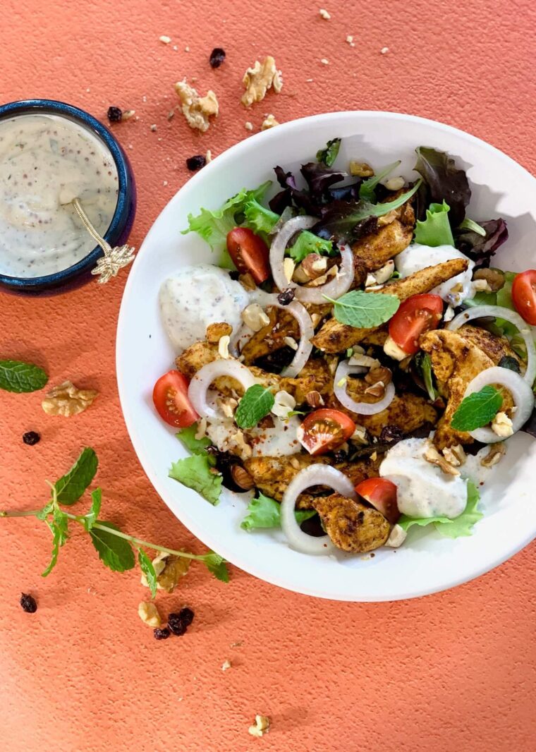 salade poulet yaourt