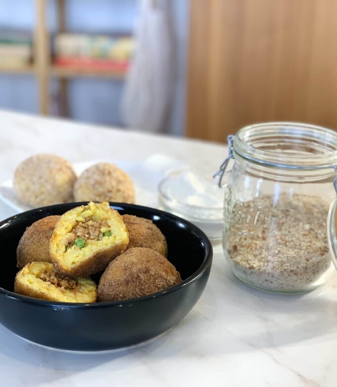 arancini reste de risotto