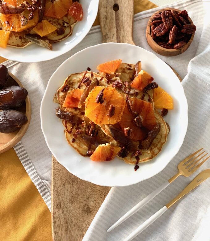 pancakes orange
