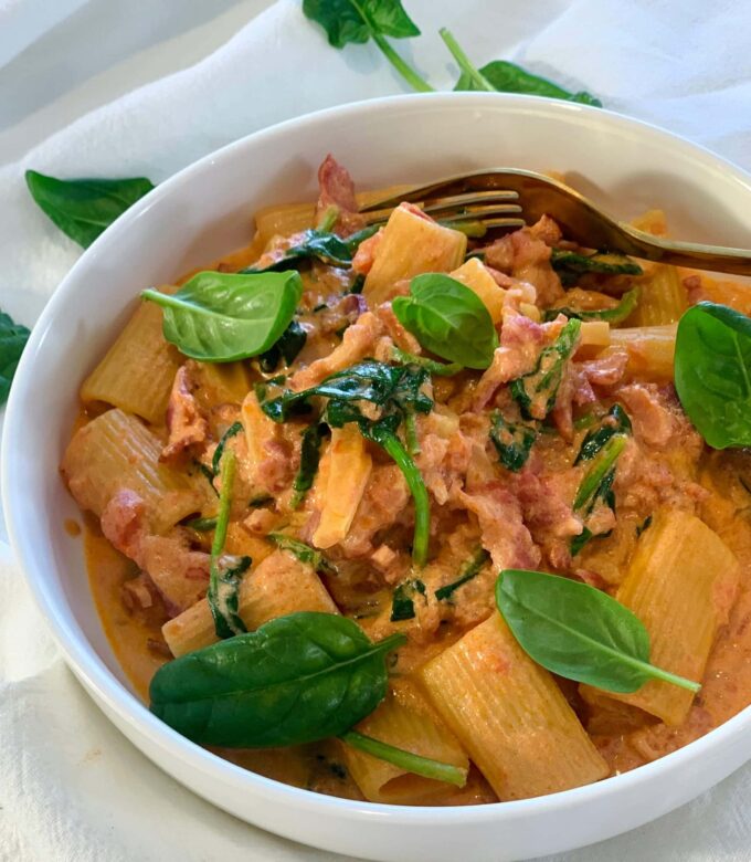 rigatoni tomates