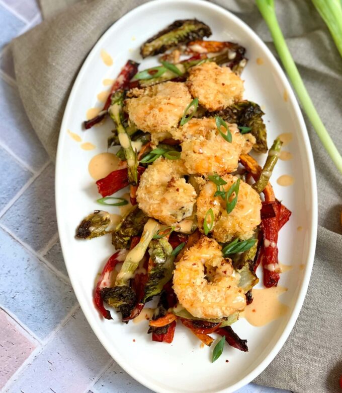 crevettes croustillantes