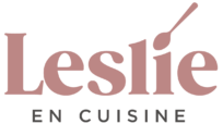 Leslie en Cuisine Logo 2021 - rose