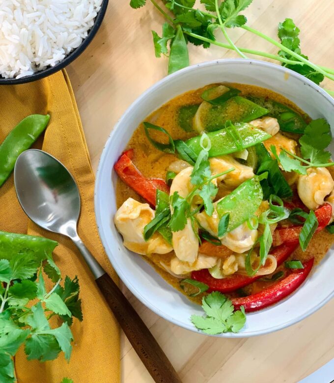 Poulet Curry Rouge